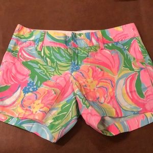 Lilly Pulitzer shorts, size 0